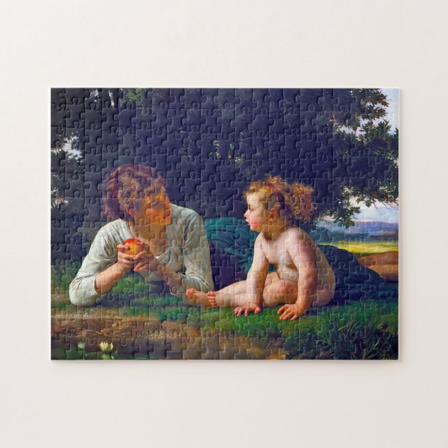 Puzzle Tentation, Bouguereau (Horizontal)