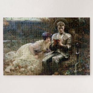 Puzzle Tentation de Sir Percival (Chevalier médiéval)