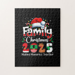 Puzzle Tenue de Noël assortie pour famille 2025 Squad San