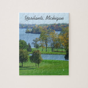 Puzzle Terrain de golf de Ypsilanti Michigan sur des