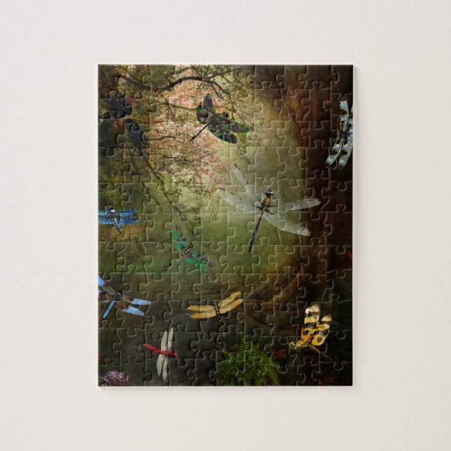 Puzzle Terrain de jeu de libellule (Vertical)