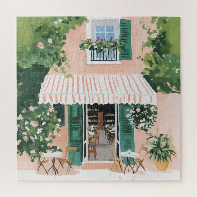 Puzzle Terrasse paisible à Rome (Vertical)