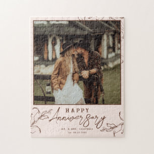 Puzzle Terre cuite   M. & Mme Happy Mariage Anniversaire