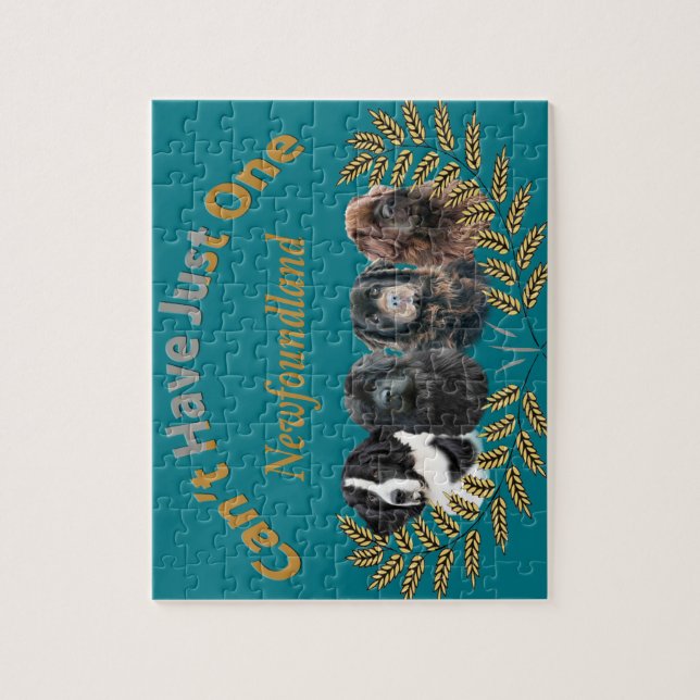 Puzzle Terre-Neuve ne peut pas avoir juste un (Vertical)