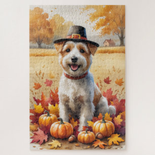 Puzzle Tervueren Wheat en Feuilles d'Automne Art de Thank
