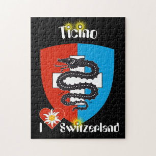 Puzzle Tessin - Ticino - Suisse - Svizzera
