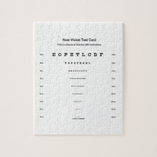 Puzzle Test d'intégrité visuelle de la carte de test Ne