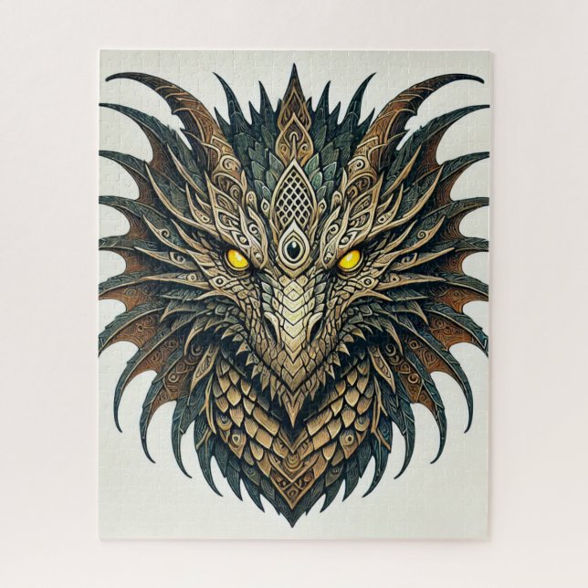 Puzzle Tête de dragon (Vertical)
