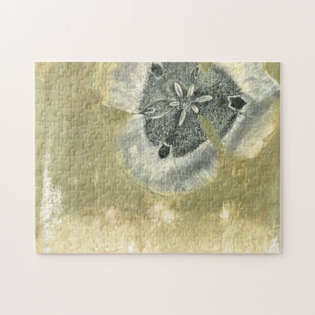 Puzzle Tête de fleurs Abstraite de texture laquée (Horizontal)