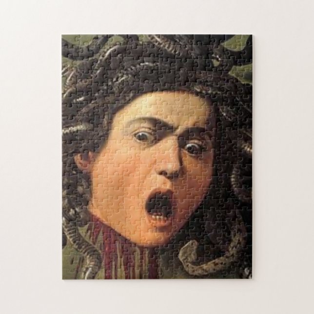 Puzzle Tête De La Méduse Par Caravaggio (Vertical)