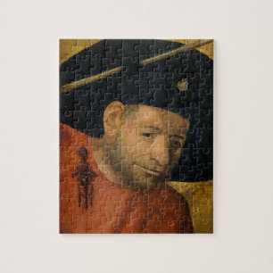 Puzzle Tête d'un Halberdier par Hieronymus Bosch