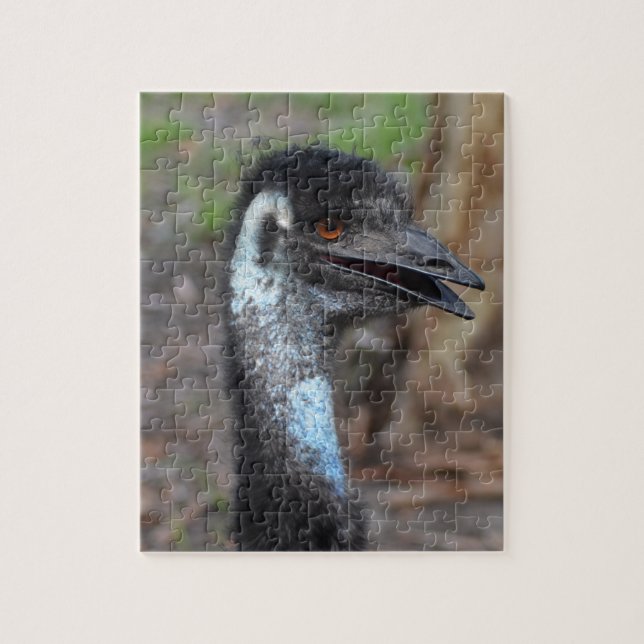 Puzzle Tête Emu (Vertical)