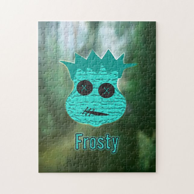 Puzzle Têtes vaudou ~ Marais (Vertical)