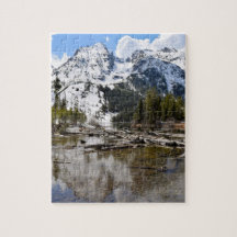 Teton Mountain Stream Reflections - 8x10 - 110 pcs