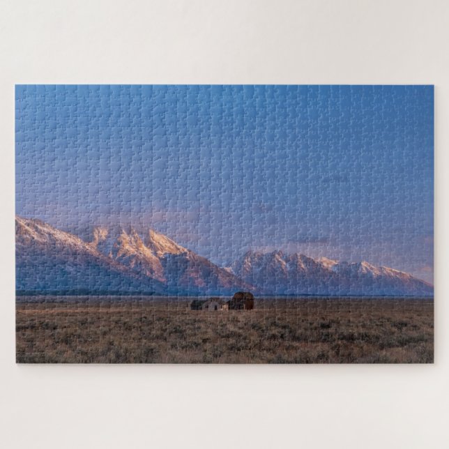 Puzzle Tétons Grands Tranquilles (Horizontal)