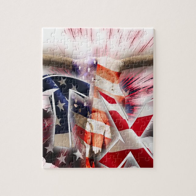 Puzzle texan le Texas (Vertical)