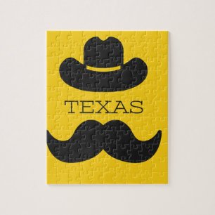 Puzzle Texas en jaune