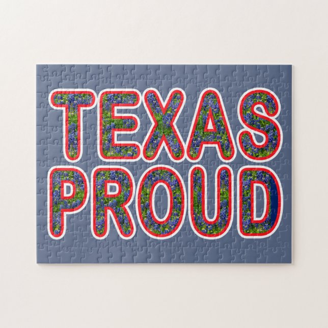 Puzzle Texas Fier Bluebonnet (Horizontal)