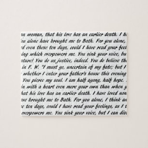 Puzzle Texte de persuasion