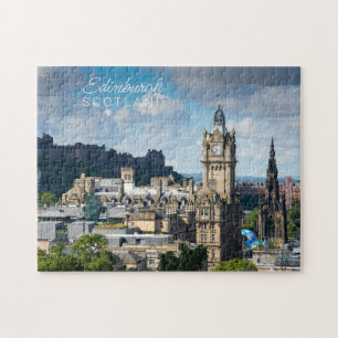 Puzzle Texte personnalisé Édimbourg Écosse