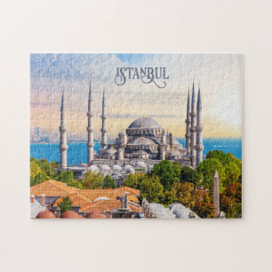 Puzzle Texte personnalisé Istanbul