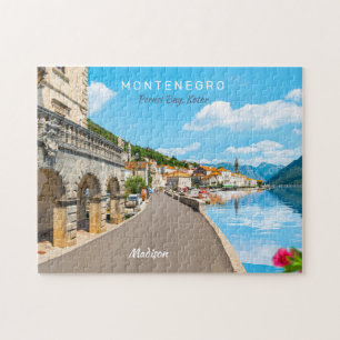 Puzzle Texte personnalisé Monténégro