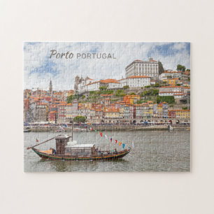Puzzle Texte personnalisé Porto Portugal