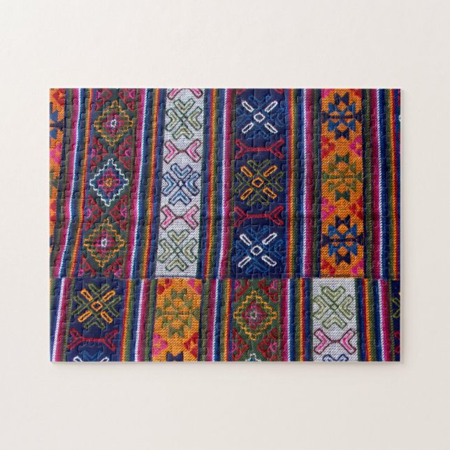 Puzzle Textile bhoutanais (Horizontal)