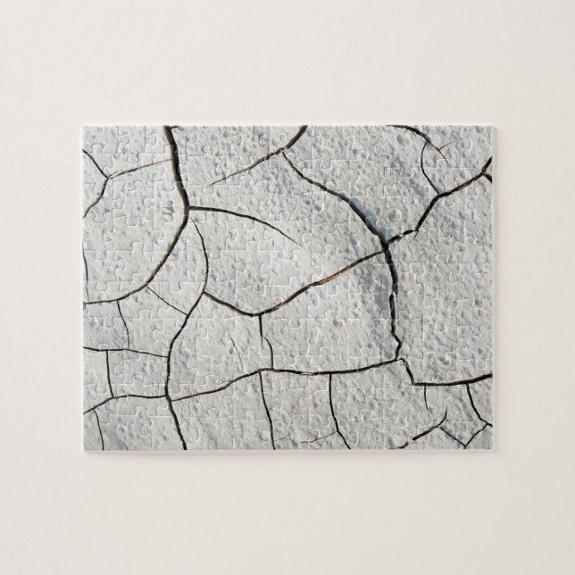Puzzle Texture Cool de la tête de terre fissurée (Horizontal)