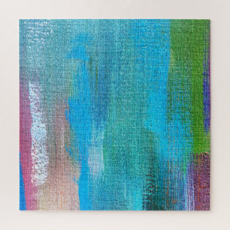 Puzzle Texture de toile à huile Abstraite