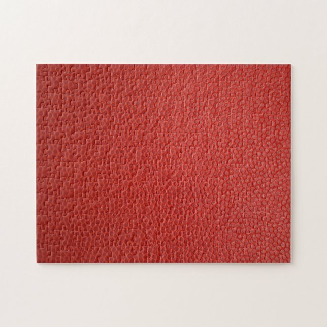 Puzzle Texture en cuir rouge (Horizontal)