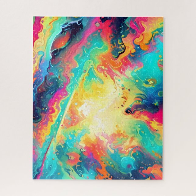 Puzzle Texture fractale abstraite (Vertical)