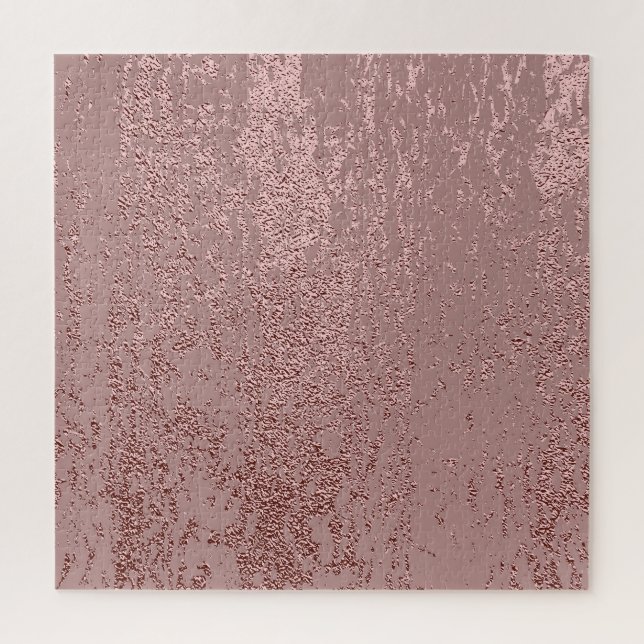 Puzzle Texture or métallique, quartz rose. (Vertical)