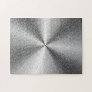 Puzzle Texture radiale métallique personnalisée