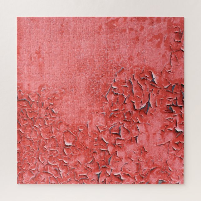 Puzzle Texture vintage du mur de fer rouillé (Vertical)