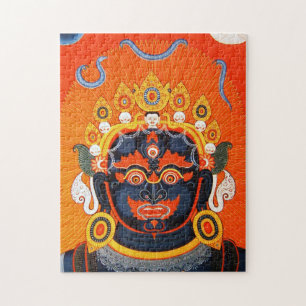 Puzzle Thangka Bhairava tatouage oriental Cool