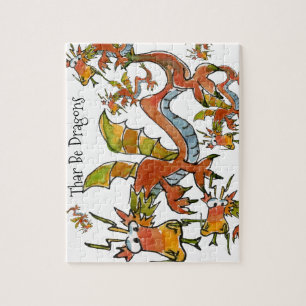 Puzzle Thare Be Dragons