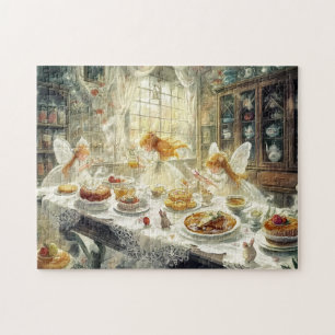 Puzzle Thé à la Magie de Fée dans la Cuisine de Printemps