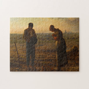 Puzzle The Angelus, 1857-1859 par Jean-François Millet