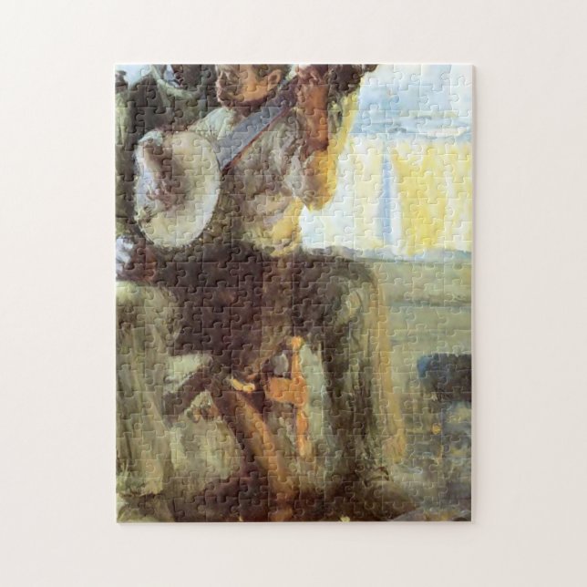 Puzzle The Banjo Lesson By Henry Ossawa Tanner (Vertical)