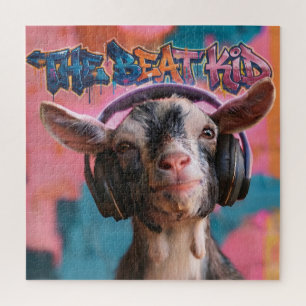 Puzzle The Beat Kid - DJ Chèvre Cool avec Casque