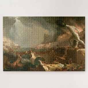 Puzzle The Course of Empire Destruction Cole