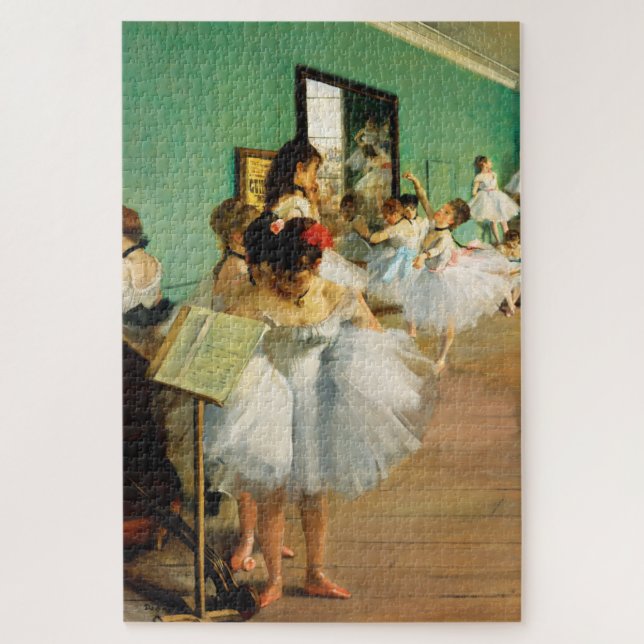 Puzzle The Dance Class (1874) par Edgar Degas (Vertical)