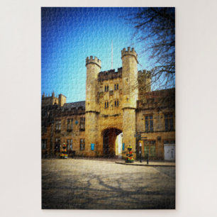 Puzzle The Entrance to the Bishops Palace. Wells.