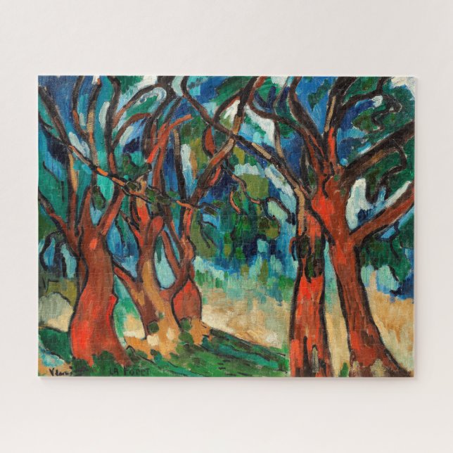 Puzzle The Forest | Maurice de Vlaminck | (Horizontal)