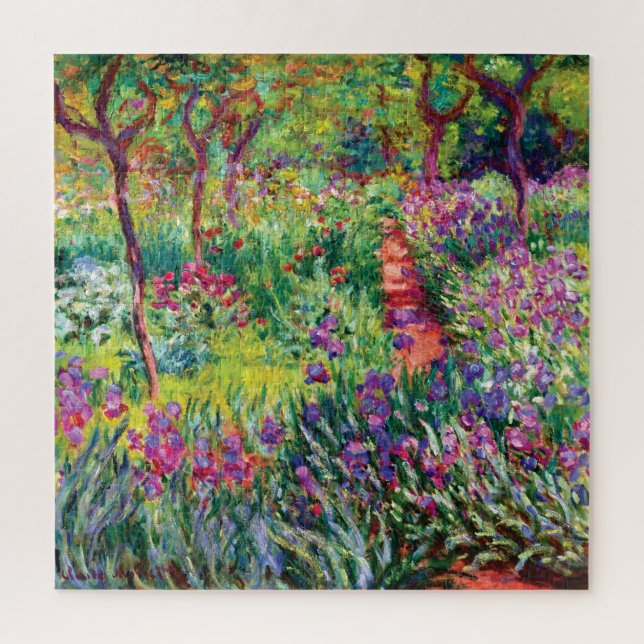 Puzzle The Iris Garden by Claude Monet (Vertical)