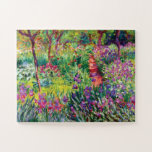 Puzzle The Iris Garden by Claude Monet<br><div class="desc">Visitez mon magasin pour un design plus intéressant et plus de choix de couleurs => zazzle.com/colorfulworld*</div>