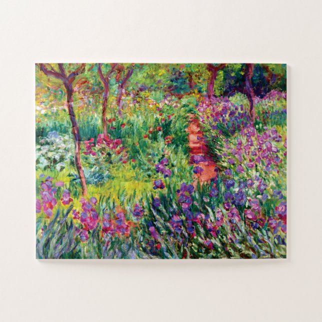 Puzzle The Iris Garden by Claude Monet (Horizontal)