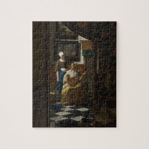 Puzzle The Love Letter by Johannes Vermeer