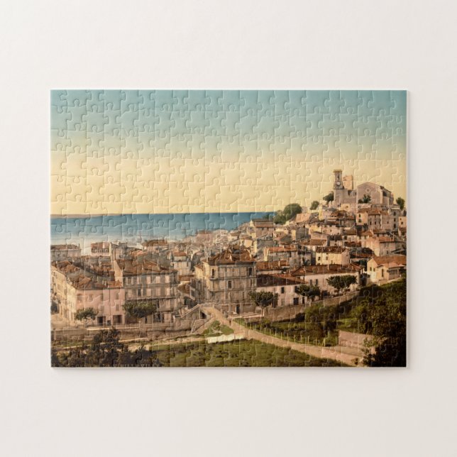 Puzzle The Old Town Cannes French Riviera (Horizontal)